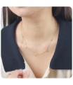 Stars Silver Necklace SPE-5595-GP